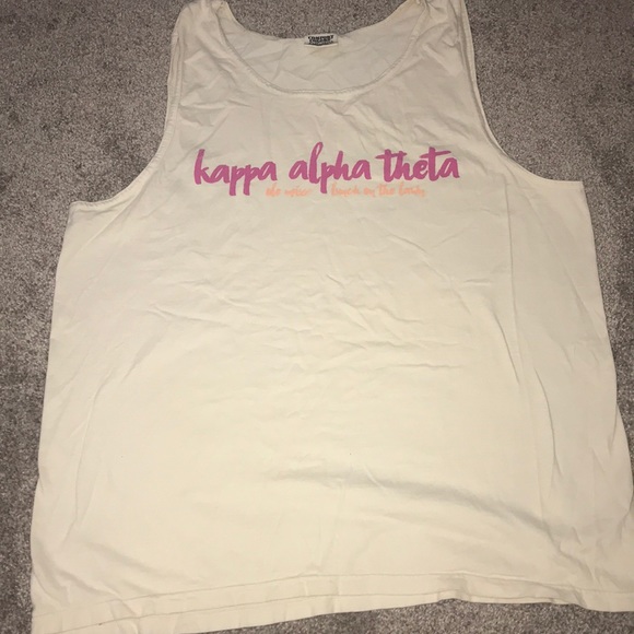 Kappa Alpha Theta Tank Top - Picture 3 of 4